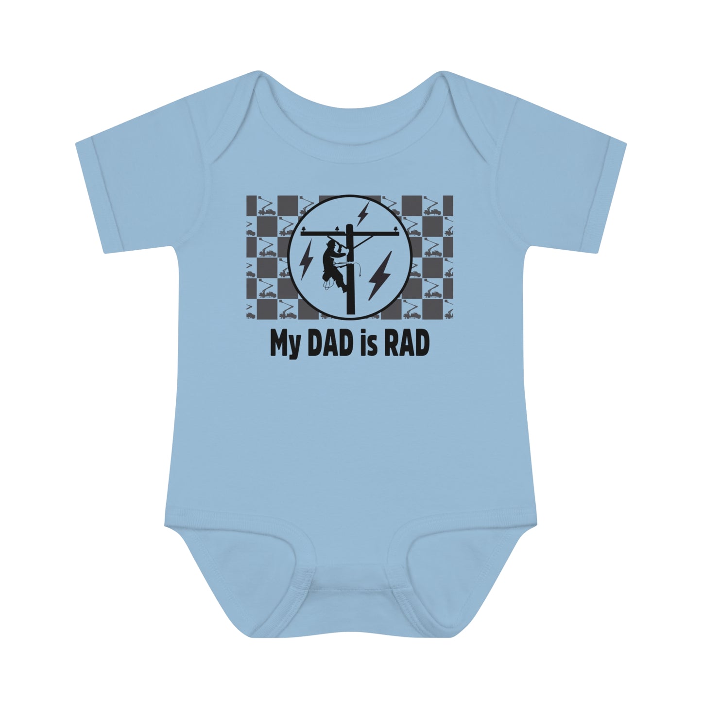 My Dad is Rad Onesie- Baby