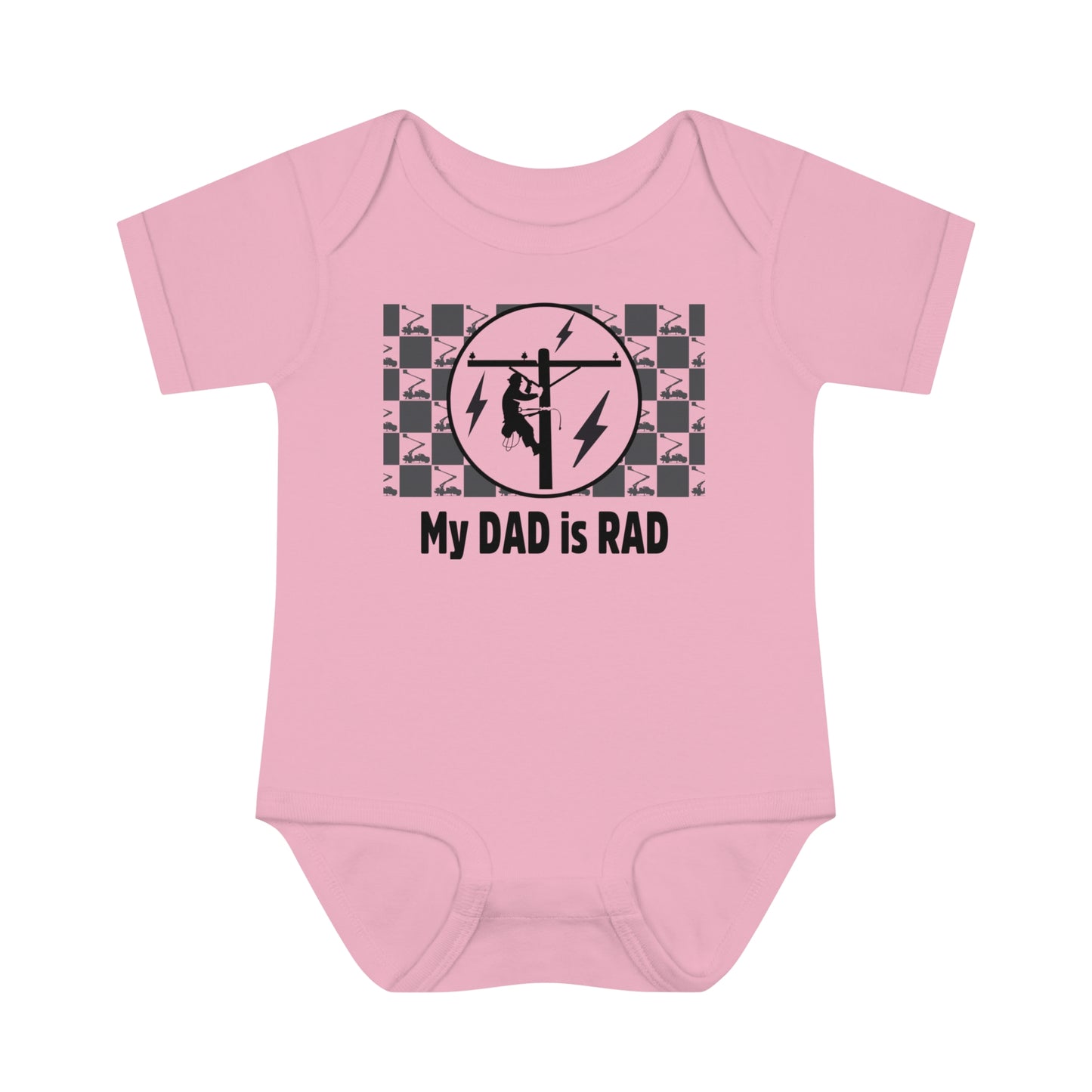 My Dad is Rad Onesie- Baby