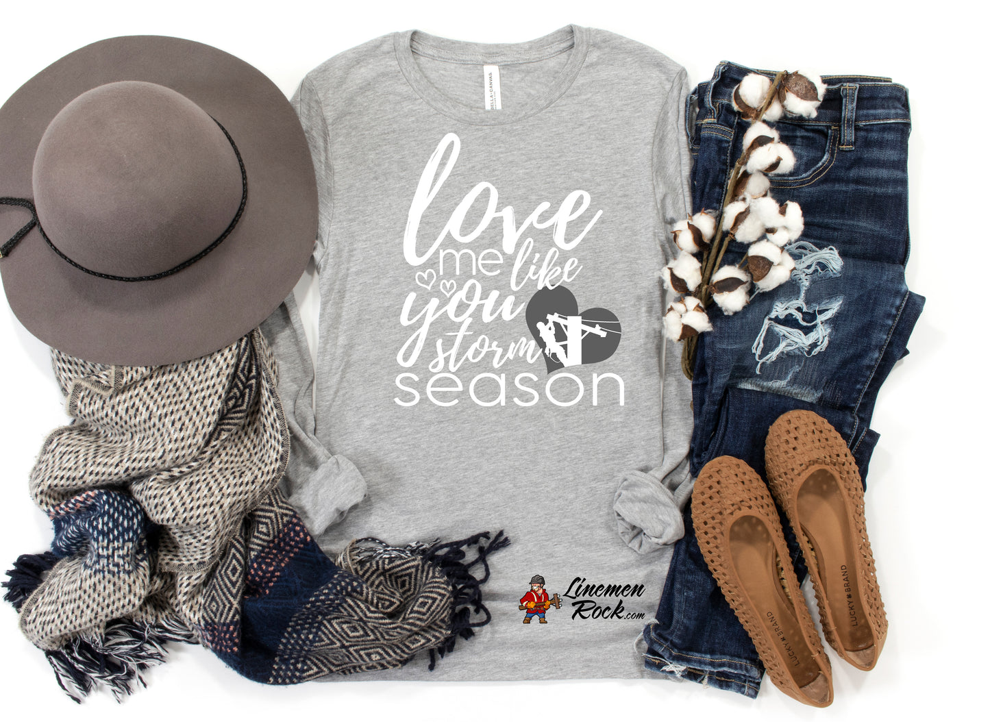 Love Me Like You Love Storm Season Long Sleeve