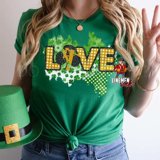 love st patricks day shirt